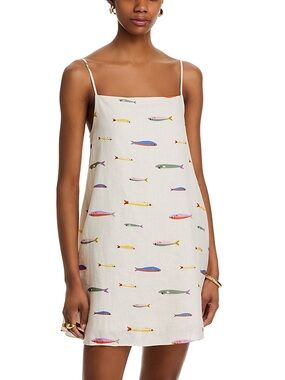 Staud Laura Linen Dress